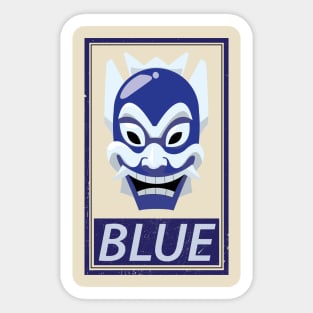 Blue Spirt Sticker